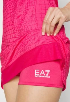 EA7 Emporio Armani Tennis Pro Freestyle Dress - Jurken - Fancy Pink Yarrow -Damesmode 00859aa4c2da46fbb7390be84638e9aa