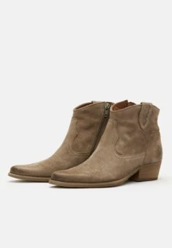 Felmini West - Cowboy-/Bikerlaarsjes - Marvin Lead Grey -Damesmode 00fc6ea12413481e9079db06f9b1dd0e