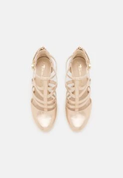 Tamaris Plateaupumps - Light Gold Glam 13 Tamaris Plateaupumps - Light Gold Glam -Damesmode 01026c6161c54f438d0b29f8d043c5e6