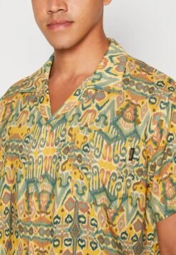 Kaotiko Shirt Jordania Unisex - Overhemdblouse - Mustard -Damesmode 0131adfdeb33444182c5a23c5c06c032