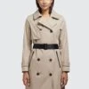 Khujo Trenchcoat - Beige 1 Khujo Trenchcoat - Beige -Damesmode 0390494f6d0e425ba890d192f3b6b13d