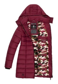 Marikoo Abendsternchen - Winterjas - Bordeaux -Damesmode 039b0b840ac1480289723358da4f5d78