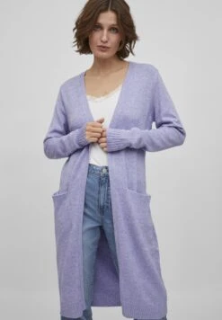 Vila Viril Long Cardigan - Vest - Sweet Lavender -Damesmode 0461c2f76a344ff59c27726778a76a92