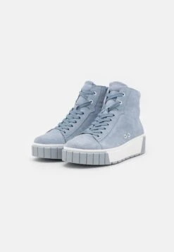 Gabor Comfort Sneakers Hoog - Lagune -Damesmode 047379261d3440a7907cb61d4c8476d0