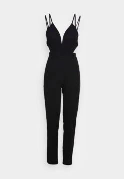 Wal G Nikita Cut Out - Jumpsuit - Black -Damesmode 04afd8e423c54775ad2c76c32a6d2bea