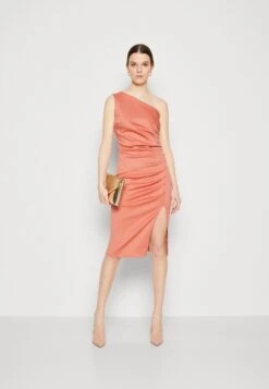 Wal G Wedding Marina Button Dress - Cocktailjurk - Pink -Damesmode 05c80dd8884742c0a8837ef1dc9519ee