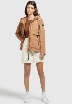 Khujo Zahira3 - Lichte Jas - Toffee 11 Khujo Zahira3 - Lichte Jas - Toffee -Damesmode 05e08539fecb4827ad6031b3e575f041