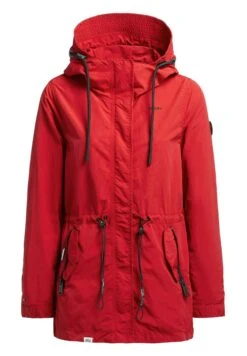 Khujo Caima2 - Parka - Rot -Damesmode 0cb4f21dbd4441e6aceea7056997144a