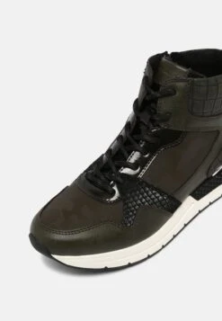 Tamaris Sneakers Hoog - Olive Comb -Damesmode 0f866aa679534415805a6fd3bf10a581