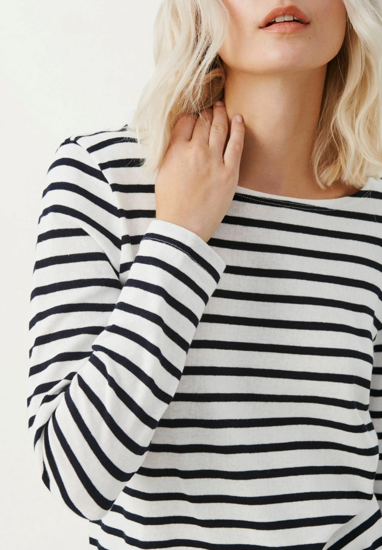 Part Two Vinka - Longsleeve - Dark Navy Stripe 6 Part Two Vinka - Longsleeve - Dark Navy Stripe - Afbeelding 4