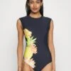 Seafolly Summer Salt Cap Sleeve One Piece - Badpak - Black -Damesmode 109d85ec0ded49cbbdf1471cae957a58