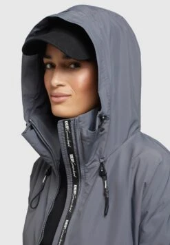 Khujo Blair - Jas - Graublau -Damesmode 11333b478c504f70ae2c2ee14d49488c