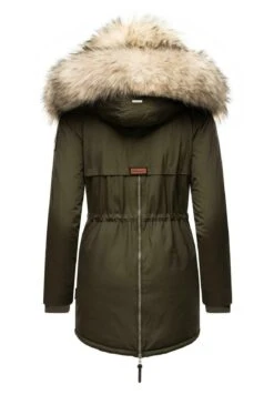 Navahoo Sweety - Winterjas - Olive -Damesmode 118ddb49c9dc40229bf10d9703e3c4d7