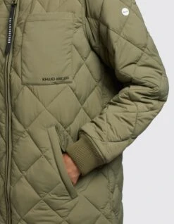 Khujo Mary - Winterjas - Olivgrün -Damesmode 1492322c51da47a1a66b2f06a6012aaa