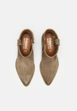 Felmini West - Cowboy-/Bikerlaarsjes - Marvin Lead Grey -Damesmode 14d6ba6853b8456cabd85fca38fbbb47