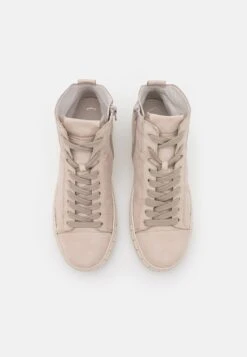 Gabor Comfort Sneakers Hoog - Puder -Damesmode 1a79b7387725418e866ffa81c13e5a6e