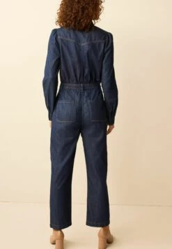 Next Button Through Boilersuit Petite - Jumpsuit - Rinse 8 Next Button Through Boilersuit Petite - Jumpsuit - Rinse -Damesmode 1b5123257a8d4bab902586c80ff12e13