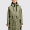 Khujo Nanda4 - Parka - Olivgrün -Damesmode 1b709879c92a4bc2b8c4a21f8e84408d