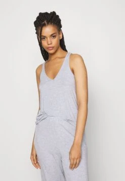 Anna Field 3 Piece Jersey- Pyjama - Mottled Light Grey -Damesmode 1bfe05642f7147408758df1378df58bf