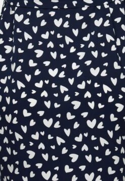 T-Shirt Basic - Dark Blue/White -Damesmode 1fee9529e6284262bbe5e1cd1cb02d44