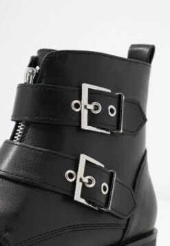 Anna Field Cowboy-/Bikerlaarsjes - Black -Damesmode 20563cc5596b482bb2902c8b12df51cb