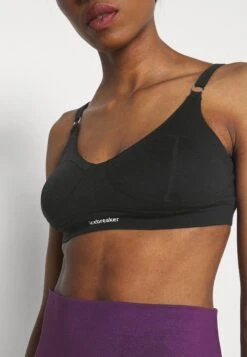 Icebreaker Merino Queens Clasp Bra - Sport Bh - Black 11 Icebreaker Merino Queens Clasp Bra - Sport Bh - Black -Damesmode 22551071461349939f18889e8be0b48c