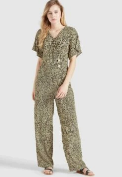 Khujo Borgia - Jumpsuit - Schwarz-Gelb Geblümt 12 Khujo Borgia - Jumpsuit - Schwarz-Gelb Geblümt -Damesmode 229ffeec988f40a886a98552d0cbe2a1