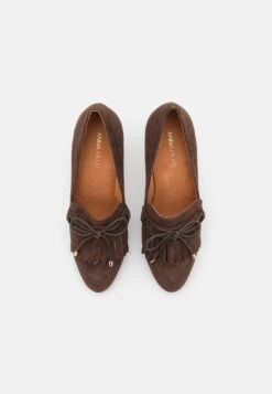 Anna Field Leather - Klassieke Pumps - Dark Brown -Damesmode 243aa2f82c114f04a3161d47909dc53b