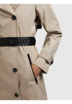 Khujo Trenchcoat - Beige 16 Khujo Trenchcoat - Beige -Damesmode 24ae667d495d404281cc378a4e6e4023