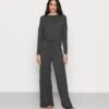 Anna Field Wide Leg - Pyjama - Dark Grey -Damesmode 24b5bf2165d64e47b214e7a1fe9c82d4