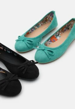 Anna Field 2 Pack - Ballerina'S - Mint/Black -Damesmode 268f697da350486c9c3a77aa509f55a3