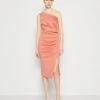 Wal G Wedding Marina Button Dress - Cocktailjurk - Pink -Damesmode 29657a9fd7384cb687691b3a558f9283