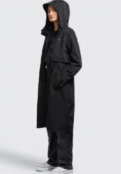 Khujo Jomana - Parka - Schwarz -Damesmode 2bdac0aa5e134a90a3611a620c48b2a2