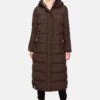 Navahoo Isalie - Winterjas - Dark Choco -Damesmode 2ec37f78595d4b9d97d75cea0960423e
