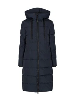 Mos Mosh Nova Coat - Donsjas - Navy -Damesmode 2fe480093ffb40a0961998d6c3a23b37