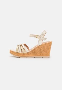 Tamaris Sandalen Met Hoge Hak - Light Gold -Damesmode 3010a3c3ddf74c32be6253f38250f3d5
