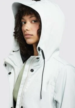 Khujo Jomana - Parka - Blassgrün -Damesmode 313419d8df1945eaa952fd76b8ebf020