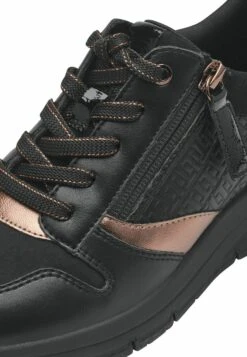 Tamaris Sneakers Laag - Black Copper -Damesmode 32a2d4840f7641b6a7b1a251f456bcb0