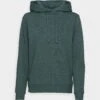 Hoodie - Mottled Teal -Damesmode 338e41058de6486784d411860a3f7df9