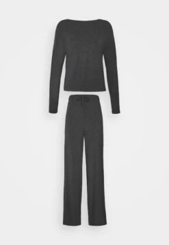 Anna Field Wide Leg - Pyjama - Dark Grey -Damesmode 34c4b3211e1c41ff8ea8df81296bd993