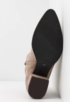 Anna Field Leather- Korte Laarzen - Beige -Damesmode 356b771b42614b18bb2f873bfe91071f