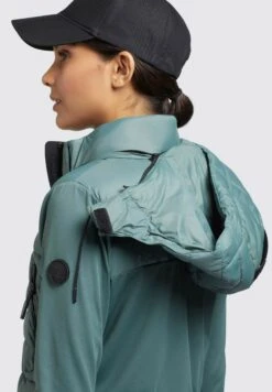 Khujo Dalis Matt - Jas - Kupfergrün -Damesmode 3617d9334f074b4a86d4037a065e25f6