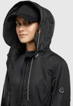 Khujo Debby - Lichte Jas - Schwarz -Damesmode 36b4aed63549466989d983d0a0bd509c