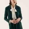 Anna Field Blazer - Dark Green -Damesmode 3abf053c764f4674bbb5e63c9b5d5f1a