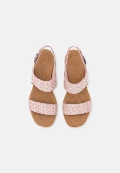 Skechers Beach Kiss - Sandalen Met Sleehak - Blush -Damesmode 3af3103f10514225927ff66a96a2bd08
