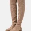 Anna Field Overknee Laarzen - Beige -Damesmode 3c1a3d7da9b448c191d21c00d9ce4ebe