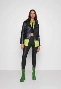 Mos Mosh Cami Leather Jacket - Leren Jas - Black -Damesmode 3f01309c4874438c95d04096f8aed522