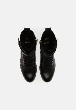 Tamaris Veterboots - Black/Gold -Damesmode 3f02e1fe61394065b985e72f5e9e2b87