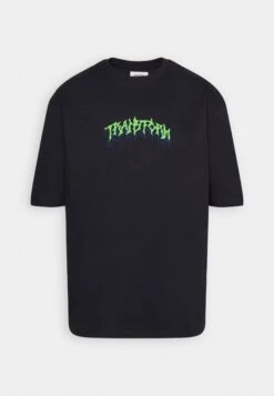 YOURTURN Unisex - T-Shirt Print - Black -Damesmode 3ffbf22866f7487390ccf8eeb7aa2b46