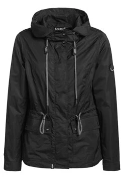 Khujo Debby - Lichte Jas - Schwarz -Damesmode 4975f7739e1f4901be652cee58221206